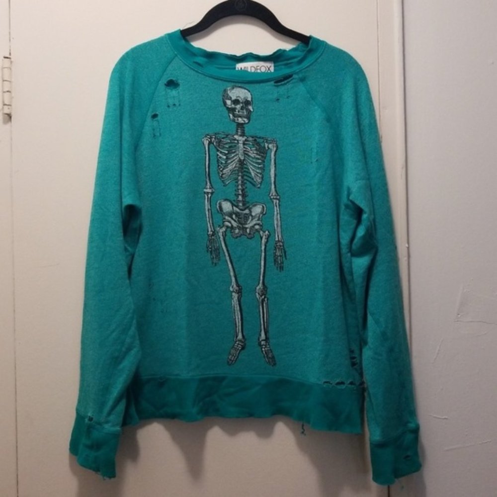 ISO Wildfox skeleton sweatshirt